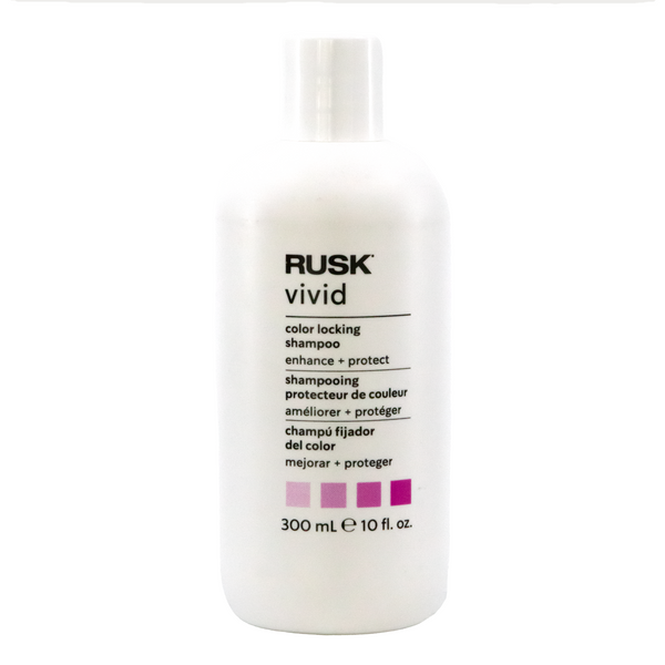 RUSK Vivid Color Locking Shampoo (10 oz)
