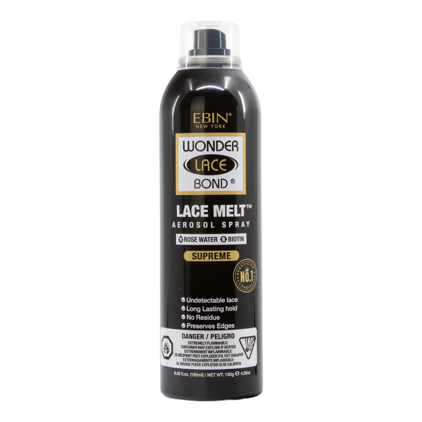 EBIN Wonder Lace Bond Lace Melt Spray [Rose Water & Biotin] - 6.08oz