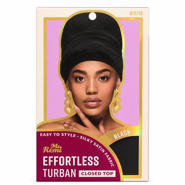 ANNIE Ms. Remi Effortless Turban - Black