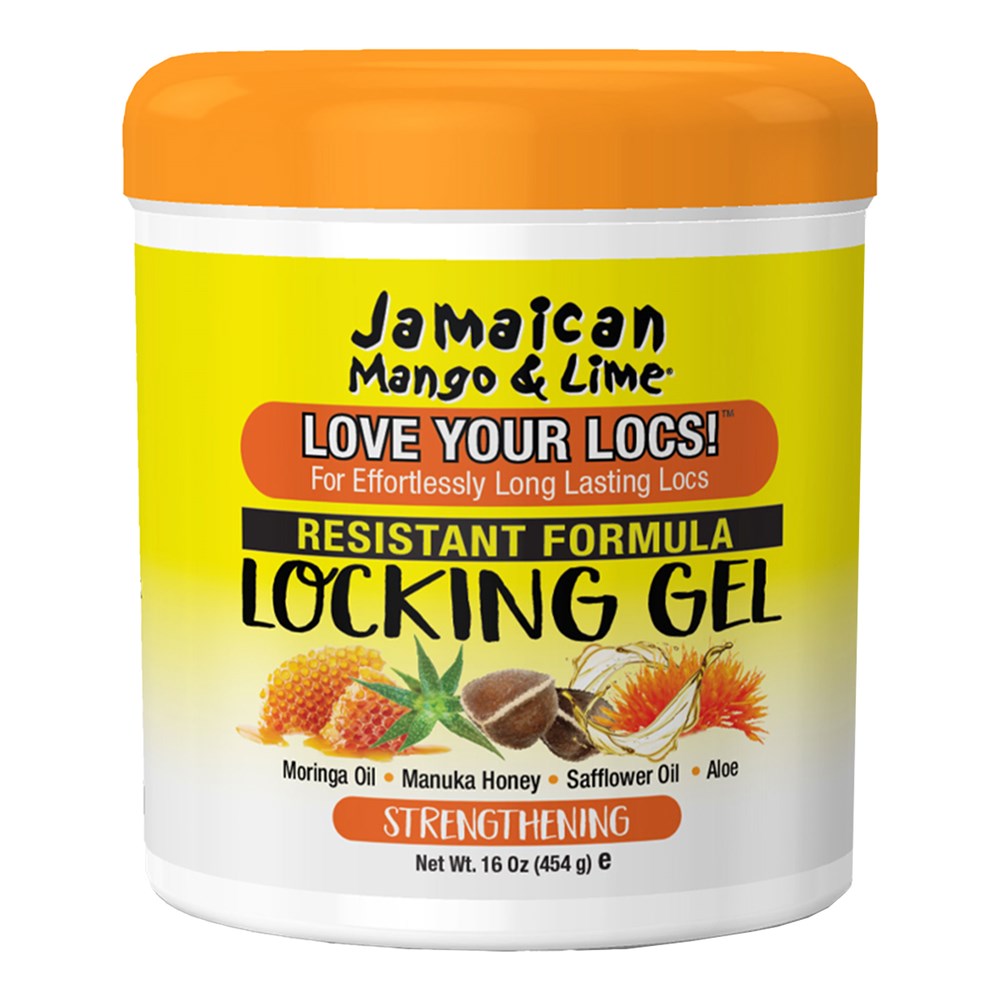 JAMAICAN MANGO & LIME Locking Firm Wax Resistant Formula (16oz)