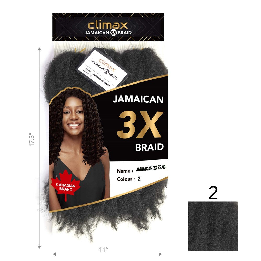 CLIMAX 3X Jamaican Braid 2