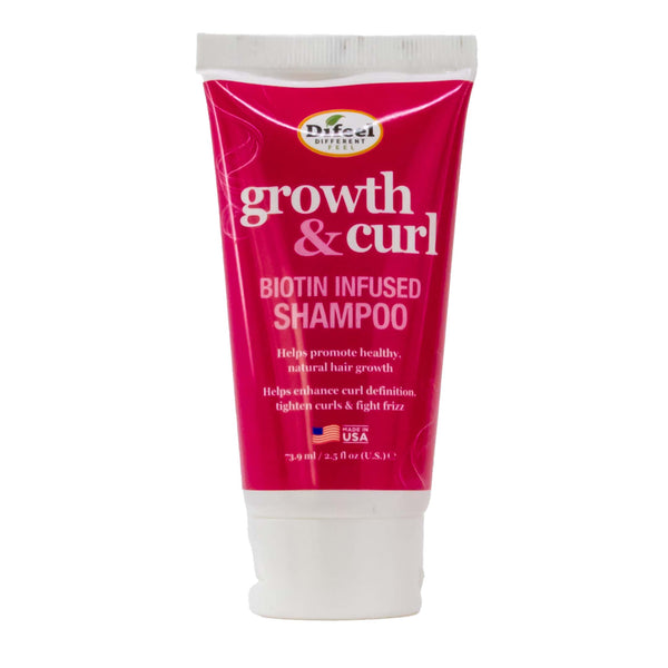 Difeel(Sunflower) Growth & Curl Biotin Infused Shampoo - 2.5oz