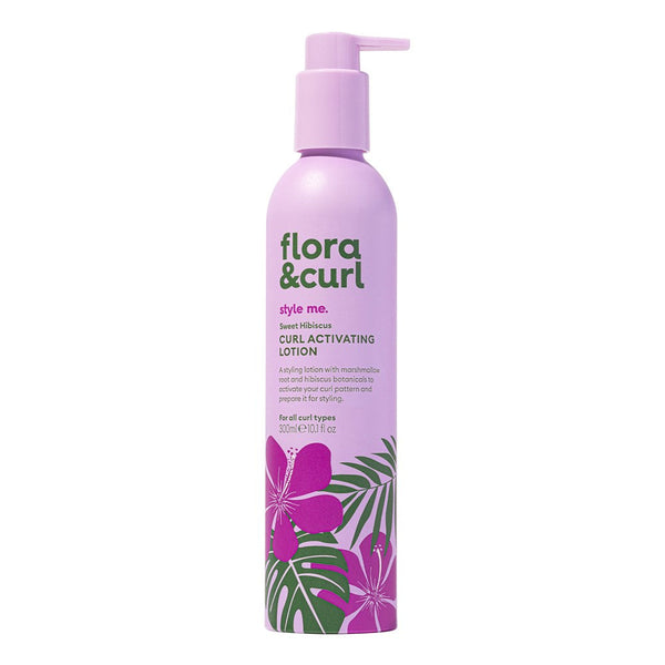 FLORA & CURL Sweet Hibiscus Curl Activating Lotion (10.1oz)