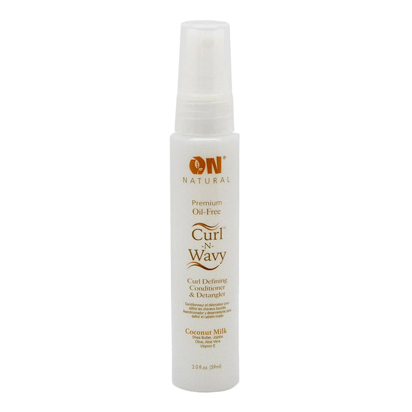 ON NATURAL Curl & Wavy Coconut Milk Curl Defining Conditioner & Detangler (2oz)