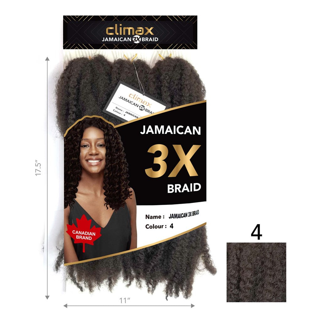 CLIMAX 3X Jamaican Braid 4