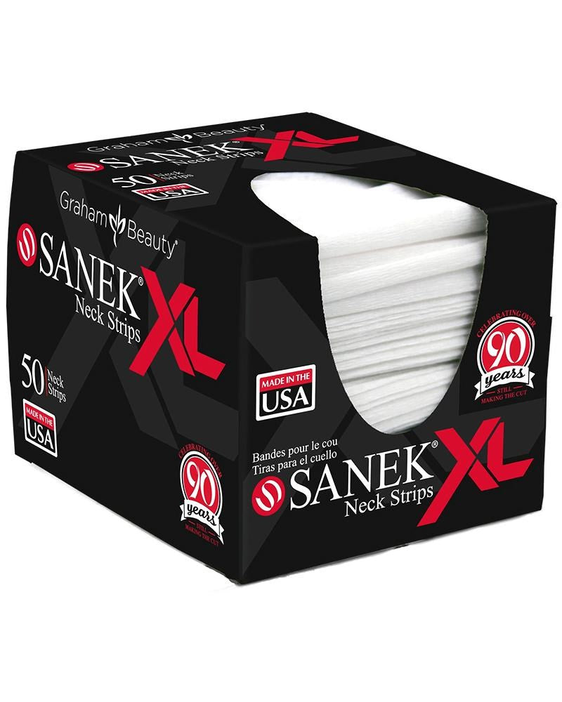 GRAHAM BEAUTY Sanek Neck Strips XL (3.5inch x 25.5inch) [50strips/pk] #81041