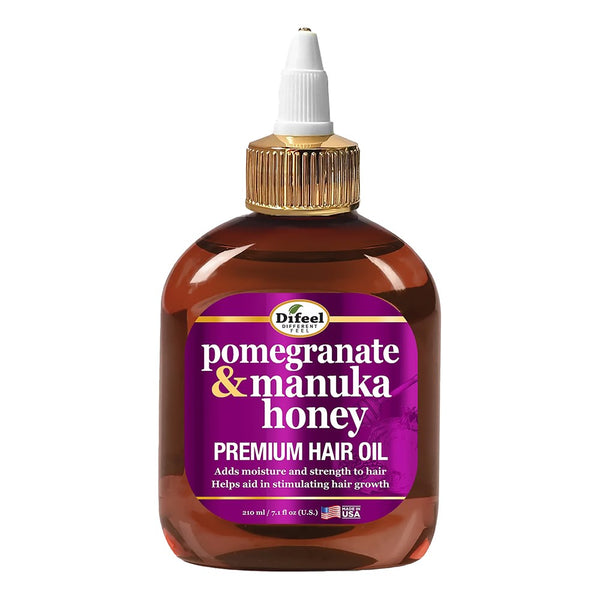 Difeel(Sunflower)  Pomegranate & Manuka Honey Premium Hair Oil (7.1oz)