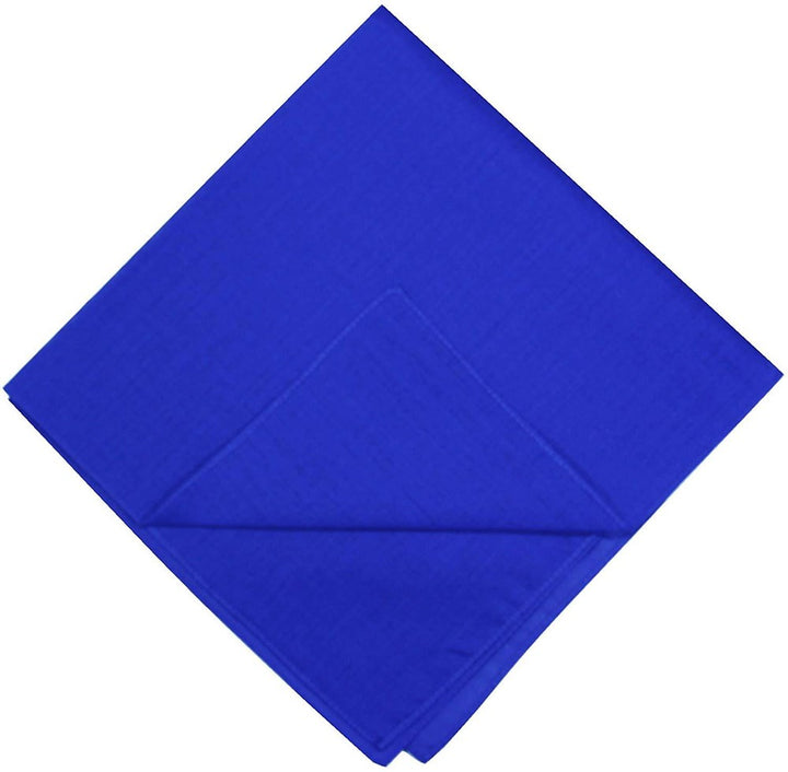 KIM & C Bandana Handkerchief Plain (55cm x 55cm)