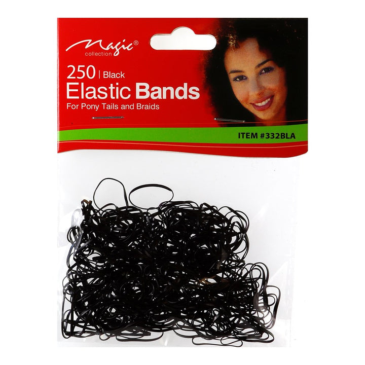 MAGIC COLLECTION 250 Elastic Ponytailers