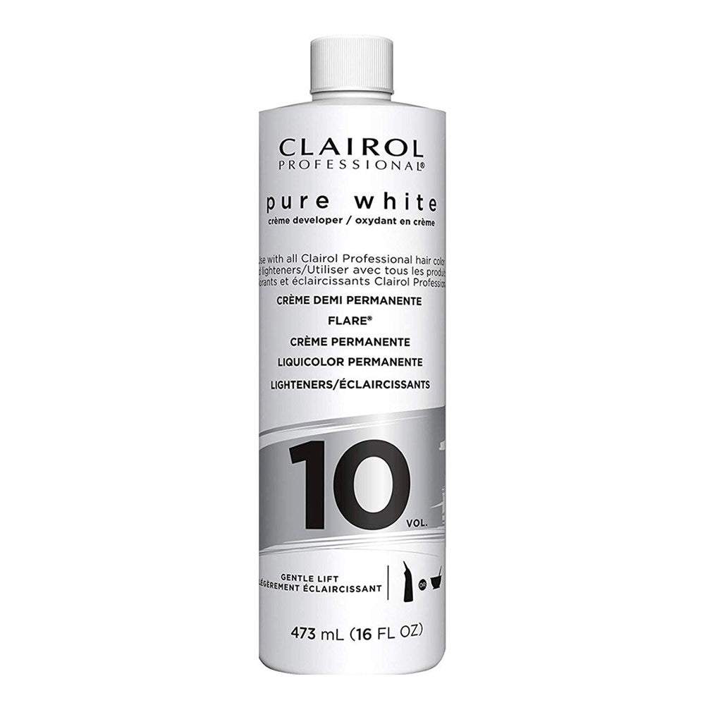 CLAIROL Pure White Creme Developer (16oz) 10 Volume