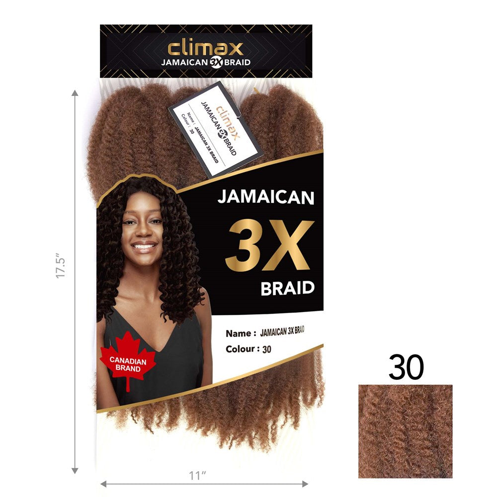 CLIMAX 3X Jamaican Braid 30