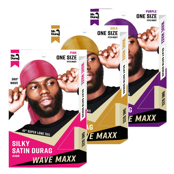 ANNIE Mr. Durag Silky Satin Durag - Assorted #2