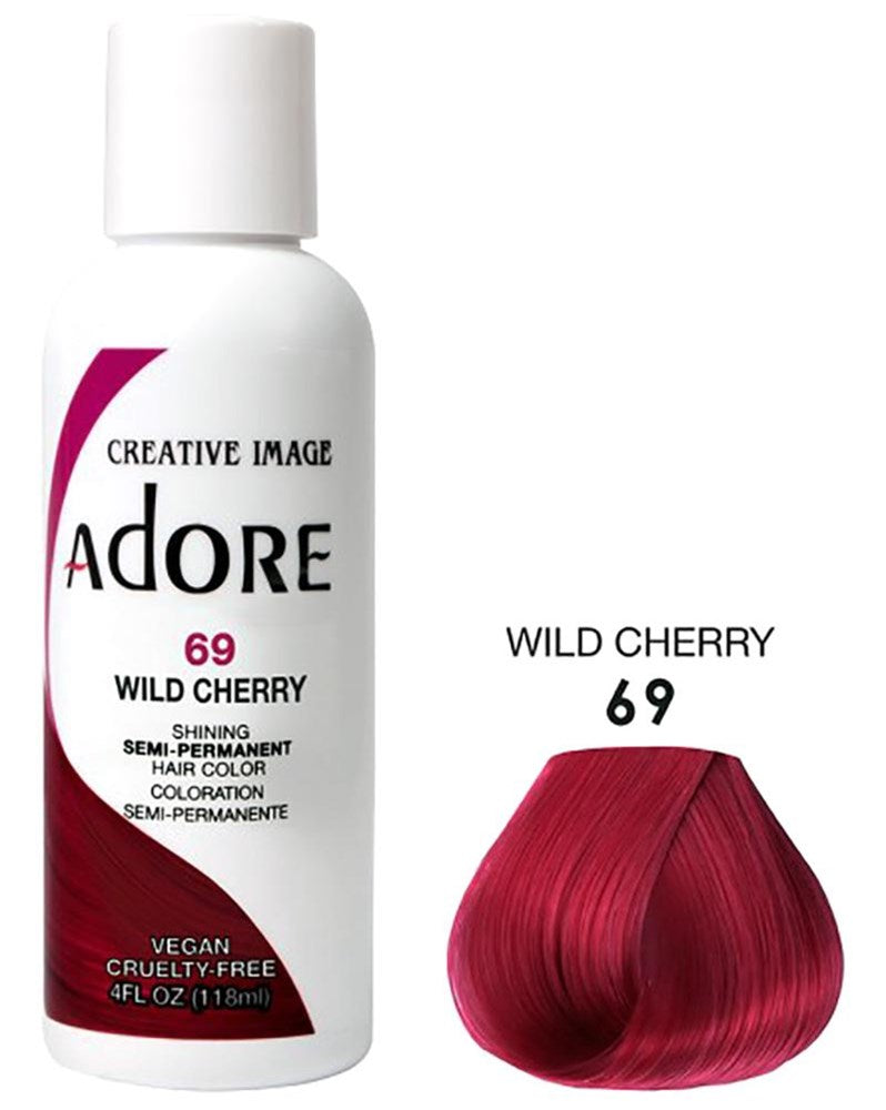 ADORE Semi Permanent Hair Color 069 Wild Cherry