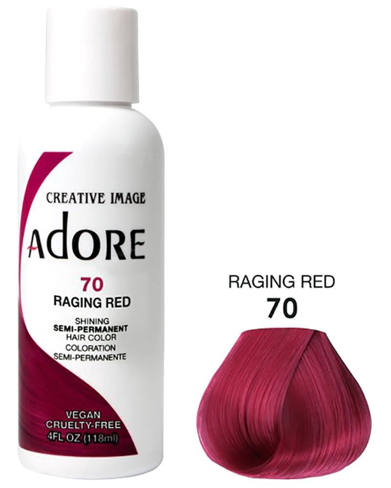 ADORE Semi Permanent Hair Color 070 Raging Red