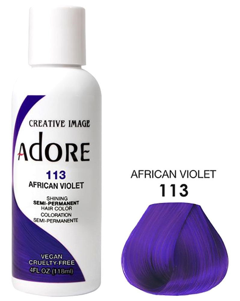 ADORE Semi Permanent Hair Color 113 African Violet