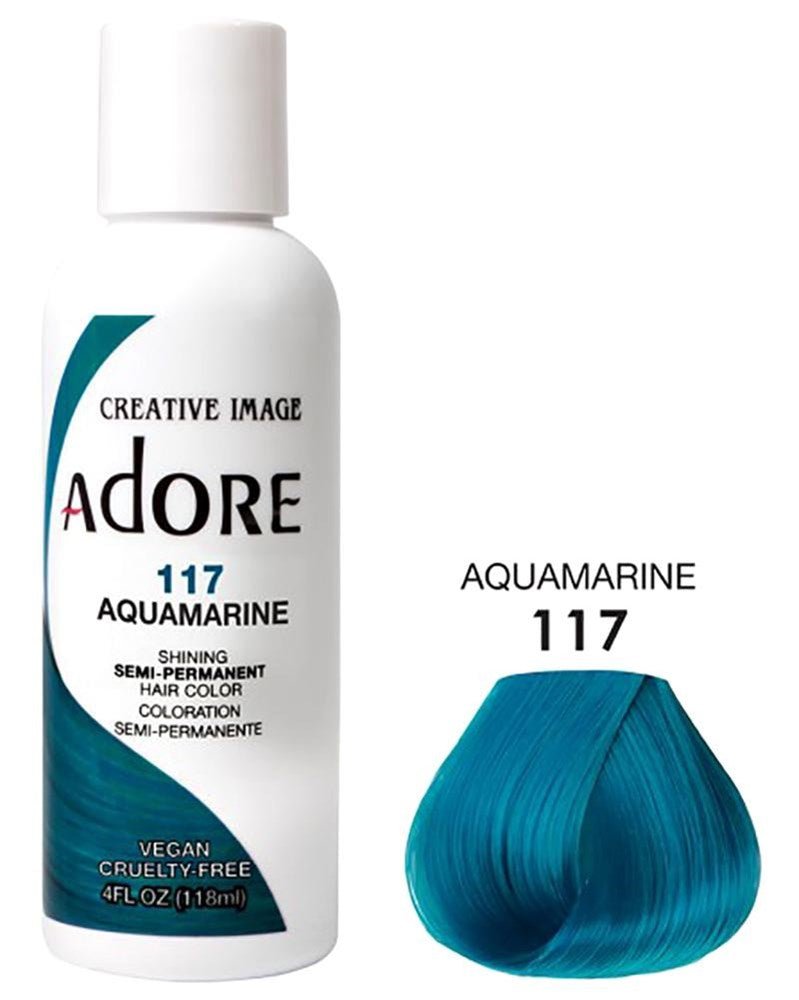 ADORE Semi Permanent Hair Color 117 Aquamarine