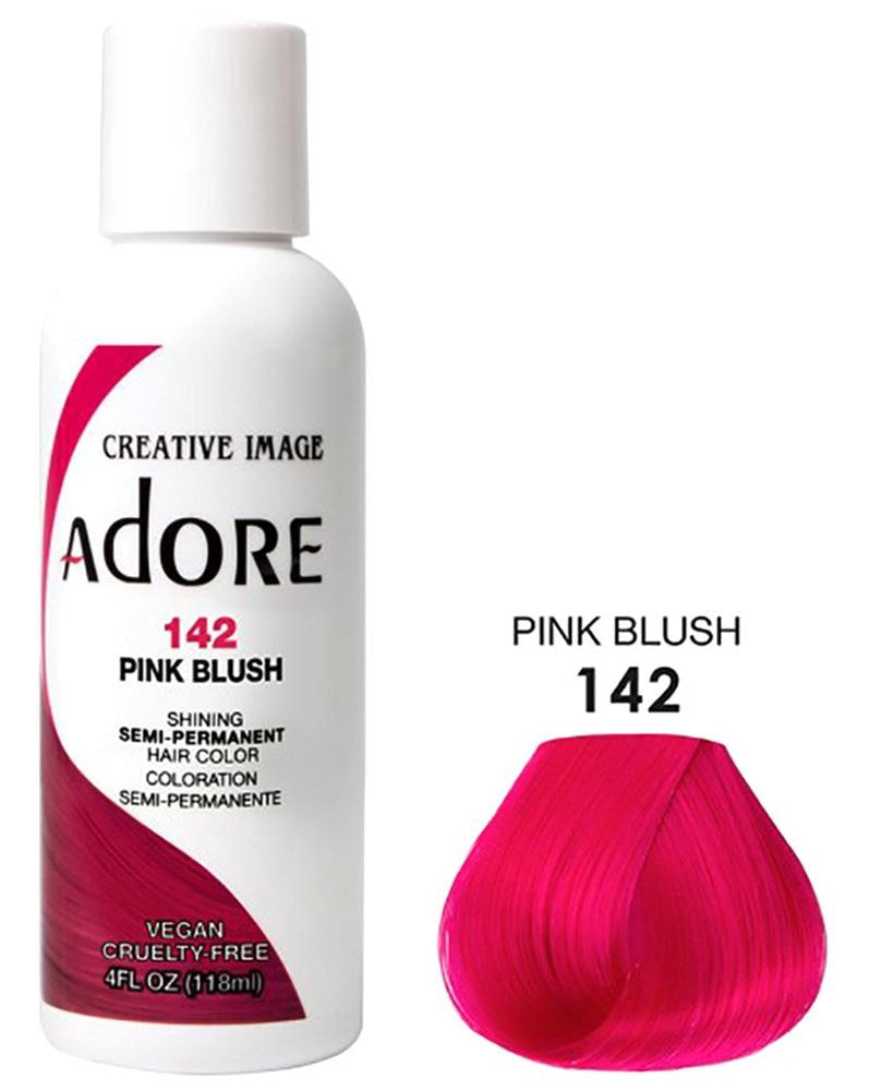 ADORE Semi Permanent Hair Color 142 Pink Blush