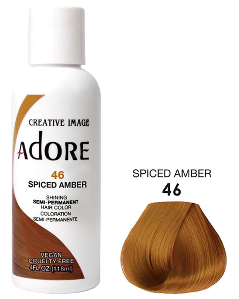 ADORE Semi Permanent Hair Color 046 Spiced Amber