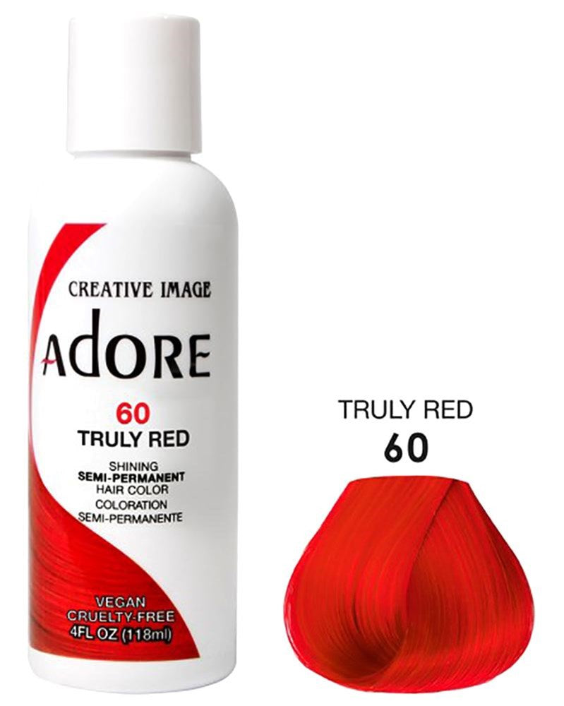 ADORE Semi Permanent Hair Color 060 Truly Red