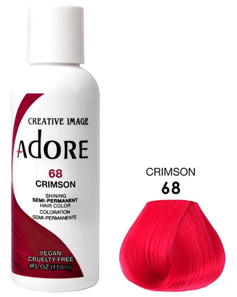 ADORE Semi Permanent Hair Color 068 Crimson