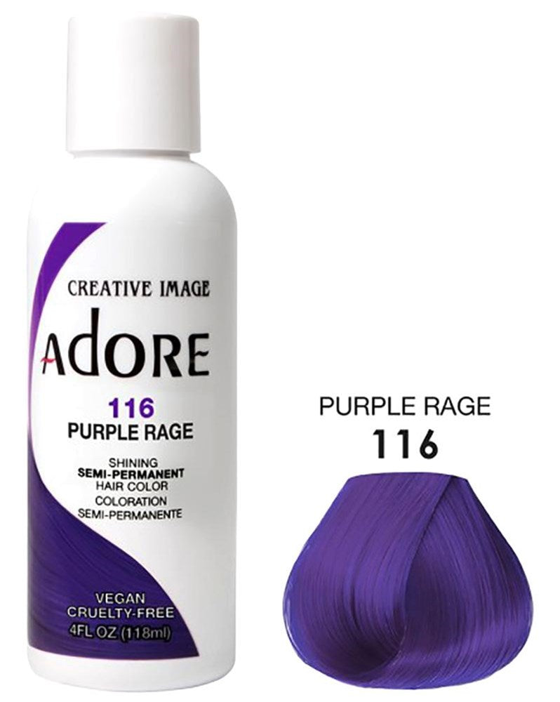 ADORE Semi Permanent Hair Color 116 Purple Rage