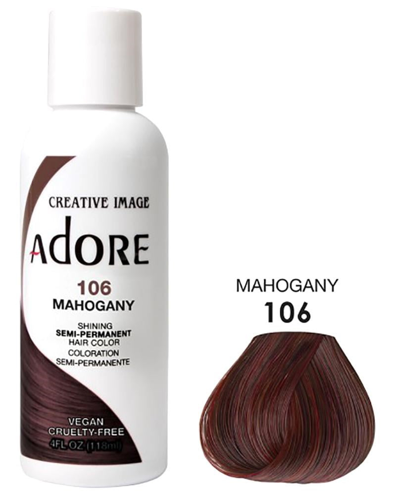 ADORE Semi Permanent Hair Color 106 Mahogany