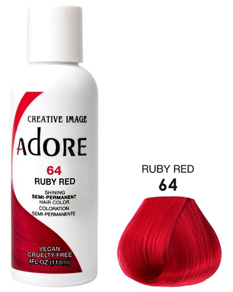 ADORE Semi Permanent Hair Color 064 Ruby Red