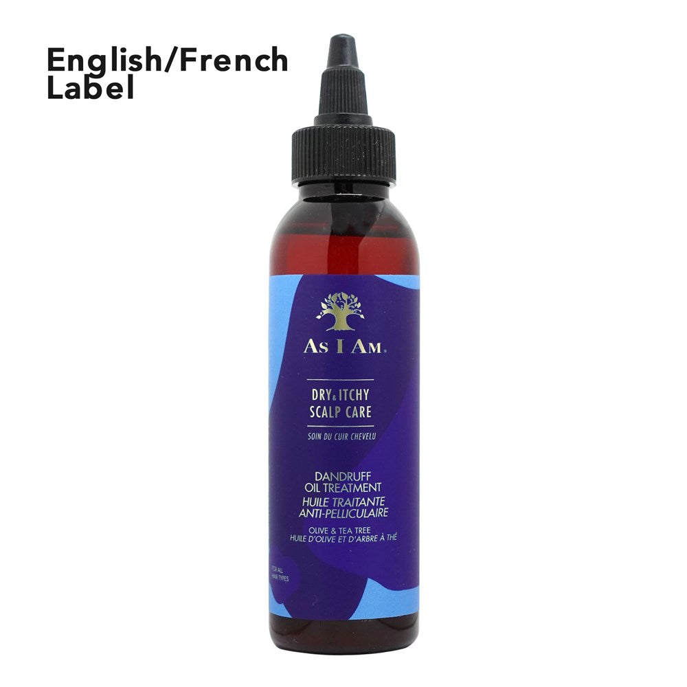 AS I AM Dry & Itchy Scalp Care Oil Treatment (4oz)