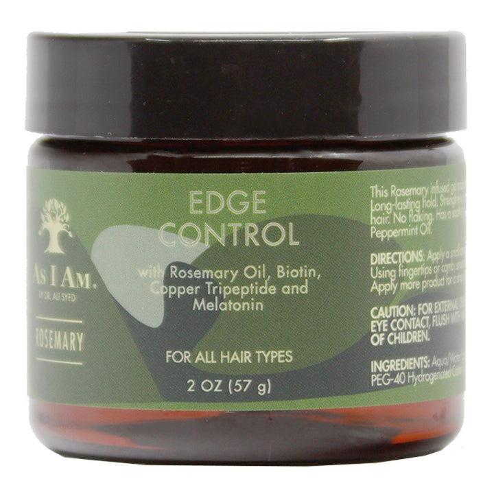 AS I AM Rosemary Edge Control (2oz)