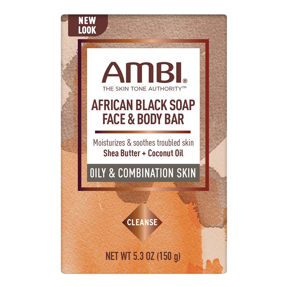 AMBI African Black Soap Face & Body Bar