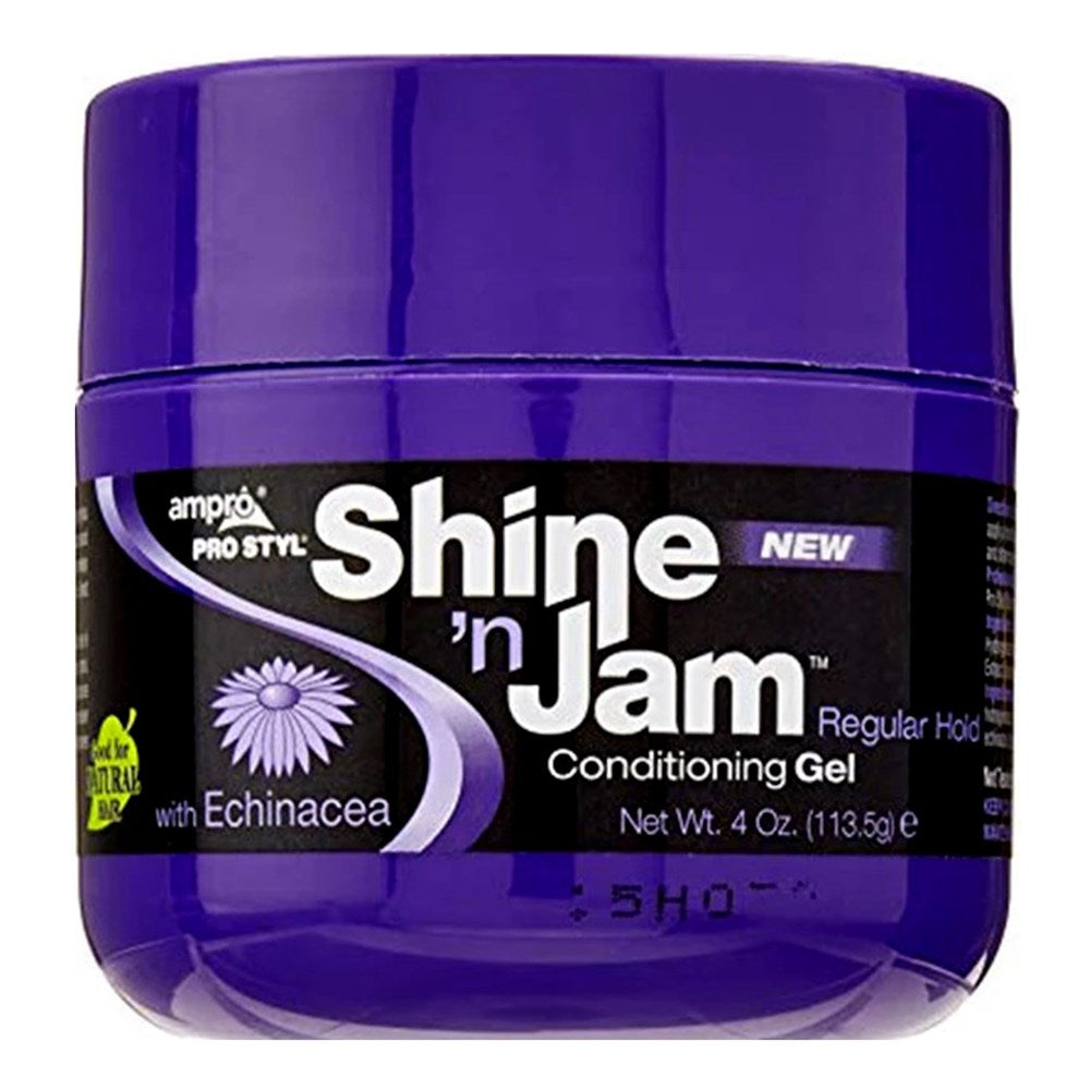 AMPRO Shine 'n Jam Conditioning Gel [Regular Hold] 4oz