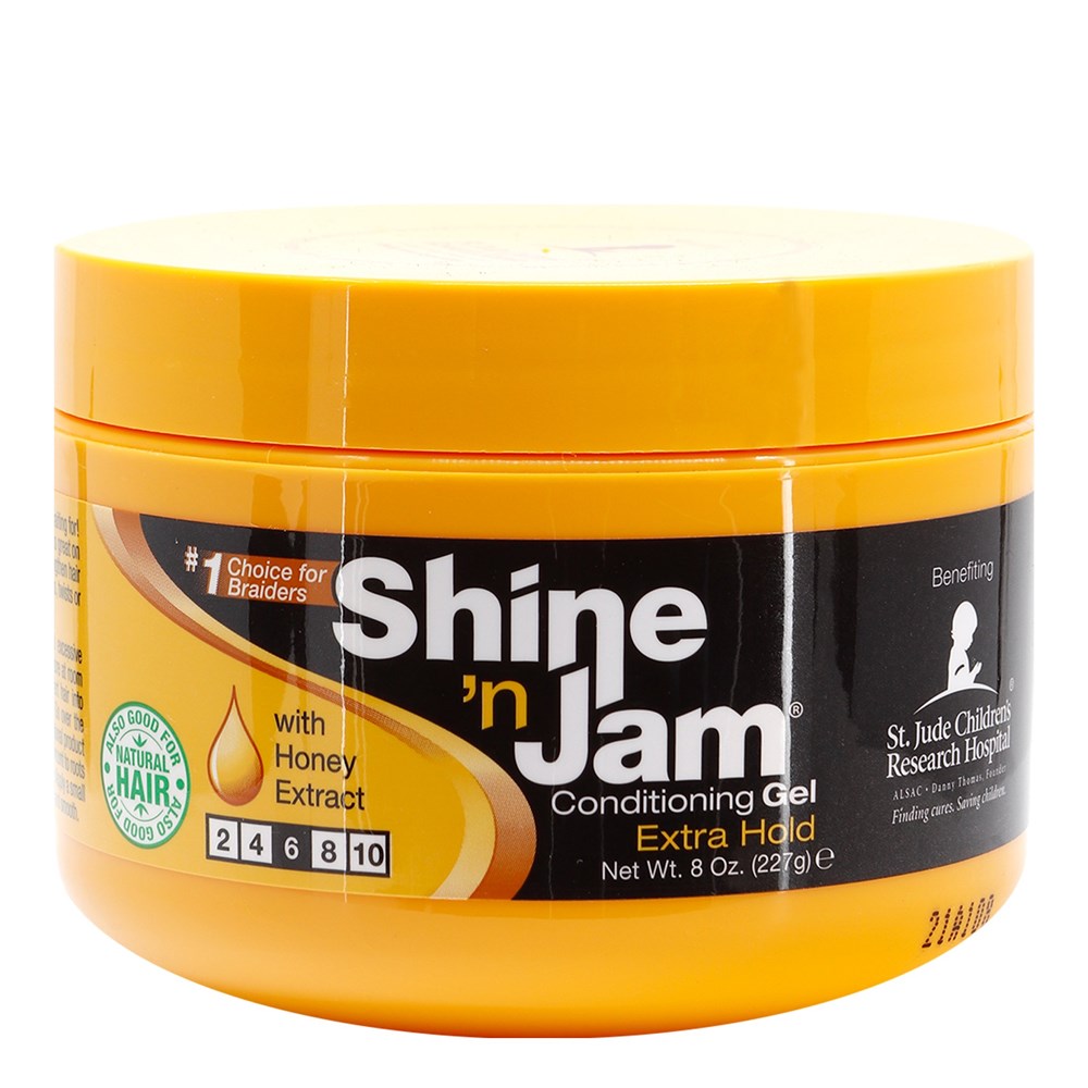 AMPRO Shine 'n Jam Conditioning Gel [Extra Hold] 8oz