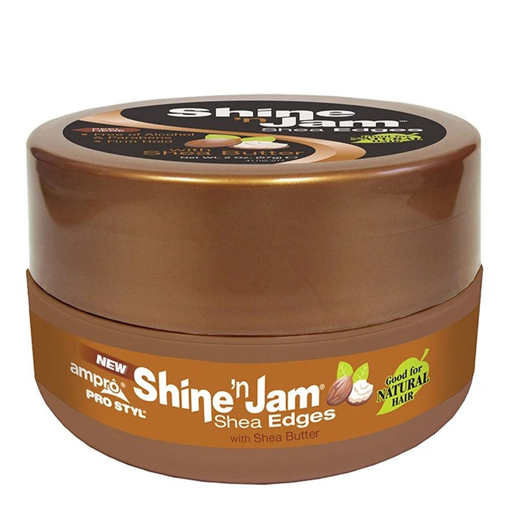 AMPRO Shine 'n Jam Edge Gel [Shea Butter]