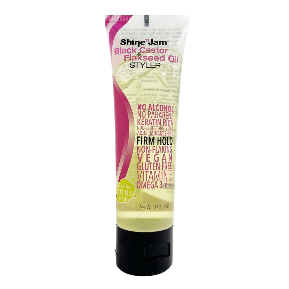 AMPRO Shine 'n Jam Gel [Black Castor & Flaxseed Oil]