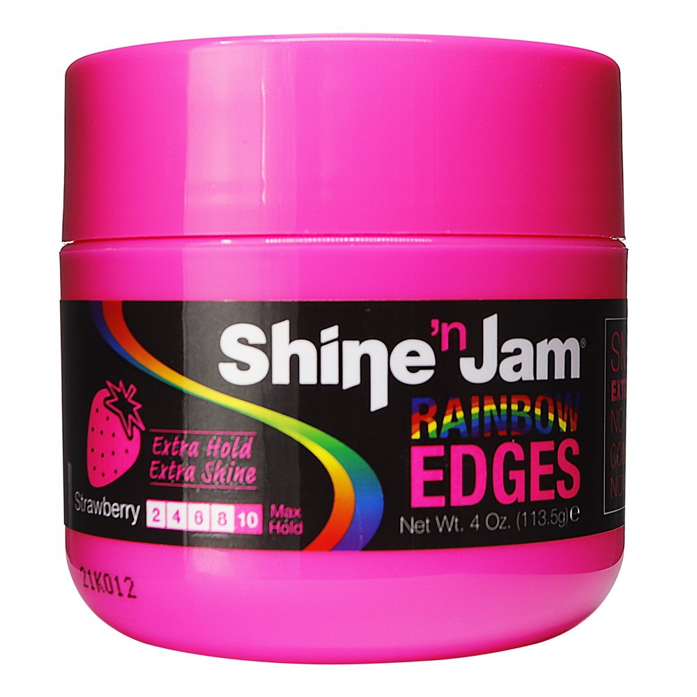 AMPRO Shine n' Jam Rainbow Edges [Extra Hold] Strawberry