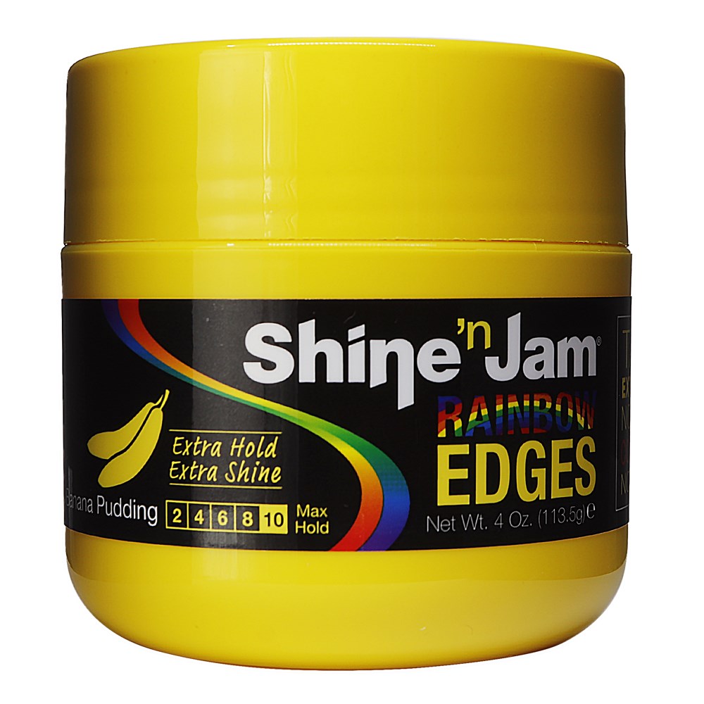 AMPRO Shine n' Jam Rainbow Edges [Extra Hold] Banana Pudding