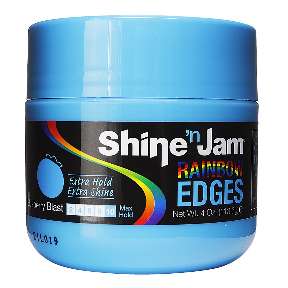 AMPRO Shine n' Jam Rainbow Edges [Extra Hold] Blueberry Blast