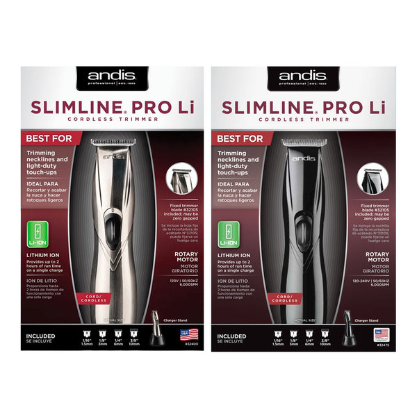 ANDIS Slimline Pro Li Cordless Trimmer [CUL Certified]