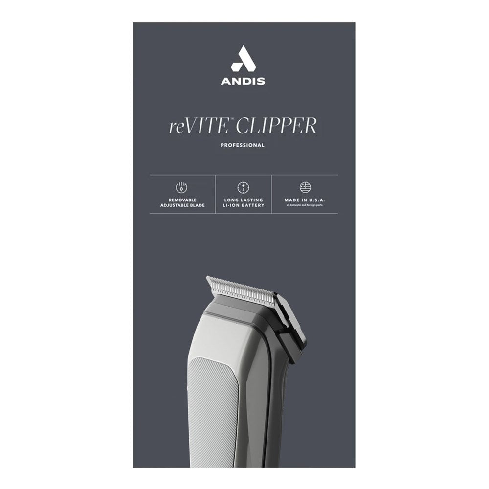 ANDIS reVITE Cordless Taper Blade Clipper [CUL Certified]