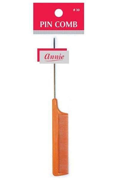 ANNIE Pin Tail Comb #30 Bone Carton of 12