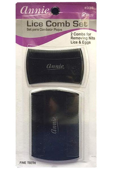 ANNIE Lice Comb Set (2pcs) #336 Carton of 12