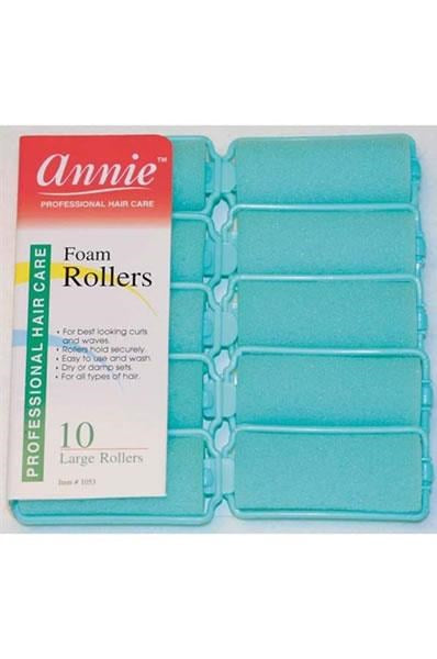 ANNIE Foam Rollers Large (1" Diameter) Green