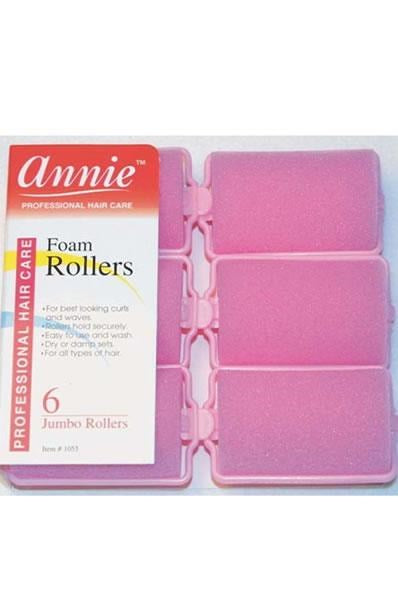 ANNIE Foam Rollers Jumbo (1 1/2" Diameter) Pink