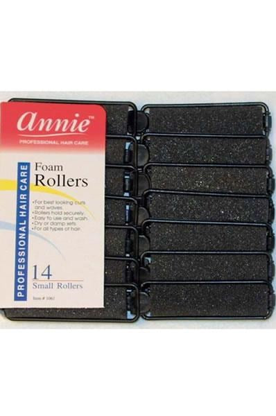 ANNIE Foam Rollers Small (5/8" Diameter) Black