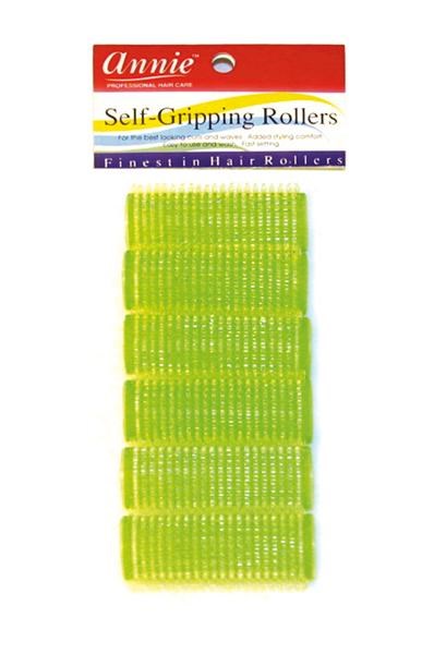 ANNIE Self-Gripping Rollers 3/4" Diameter 6ct Green