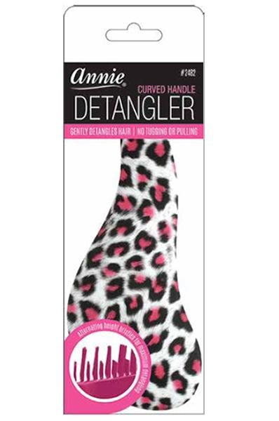 ANNIE Curved Handle Detangler Cheetah