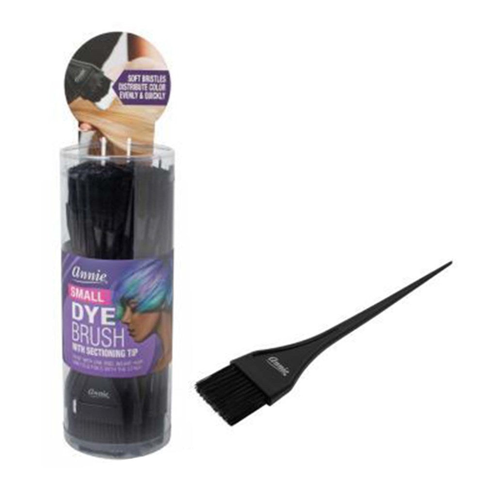 ANNIE Small Dye Brush (24pcs/jar) Black