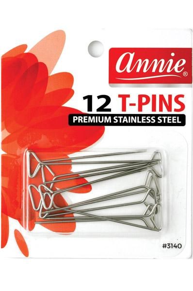 ANNIE 12pc T-Pins #3140 Carton of 12