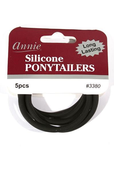 ANNIE Silicone Ponytailers (5pcs) #3380 Carton of 12