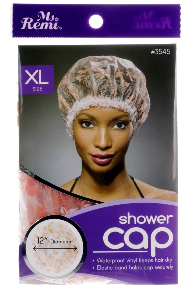 ANNIE Design Shower Cap [X-Large] Pink Floral Carton of 12